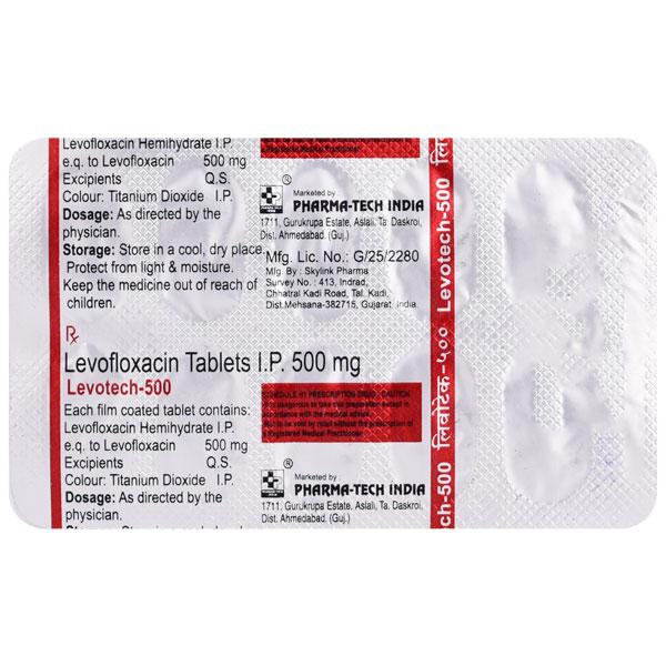 LEVOTECH 500 Tablet 10's