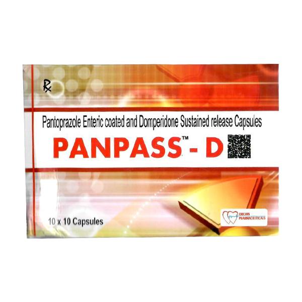 PANPASS D Capsule 10's