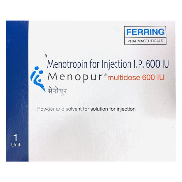 MENOPUR MULTIDOSE 600iu Injection 1's