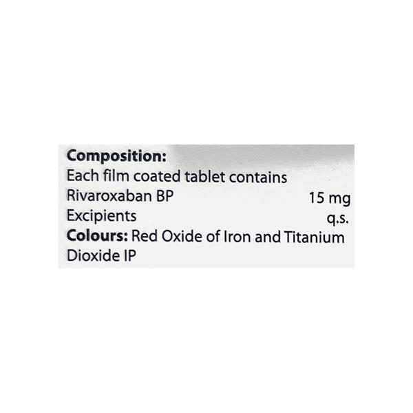 RIVAFORD 15 Tablet 10's