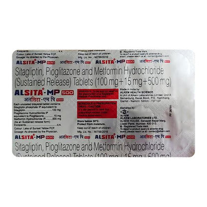ALSITA MP 500 Tablet 10's