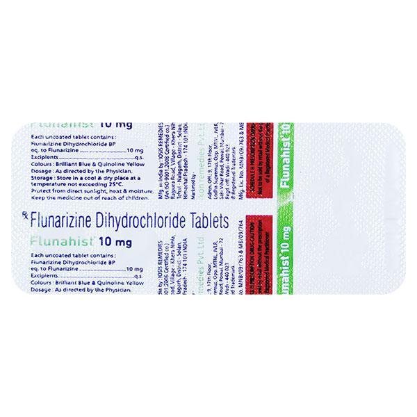 FLUNAHIST 10 MG Tablet 10's