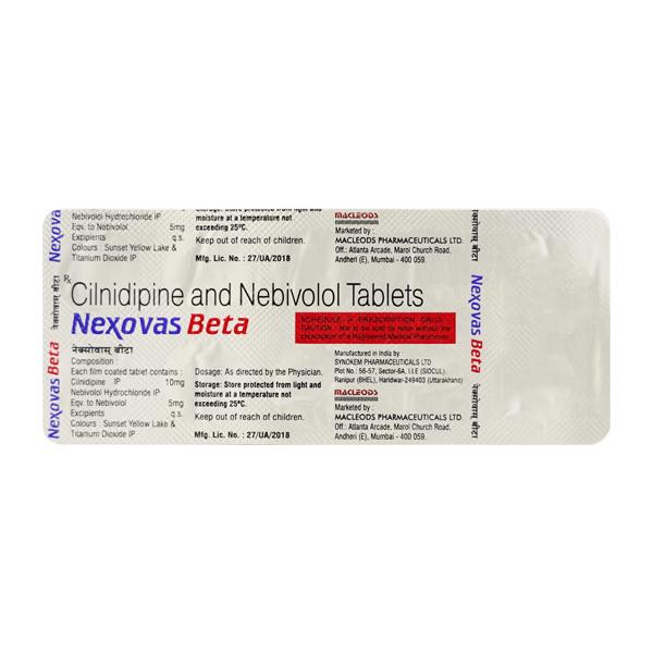 Nexovas Beta Tablet 10'S
