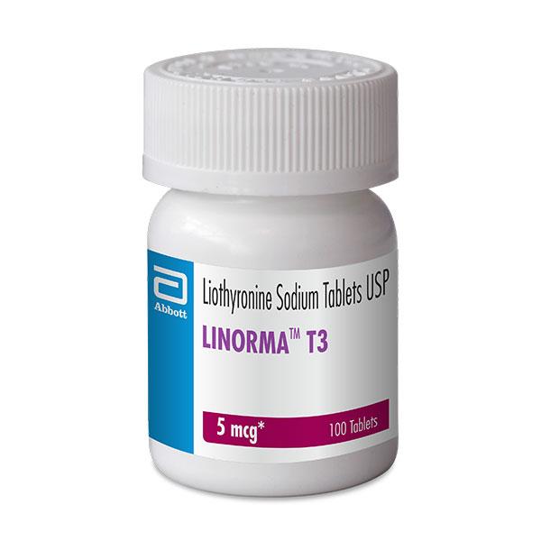 LINORMA T3 5mcg Tablet 100's