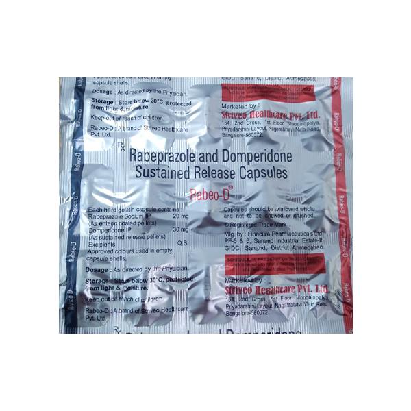 RABEO D Capsule 15's