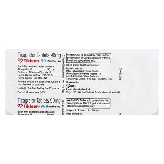 TIKLEEN 90 Tablet 10's