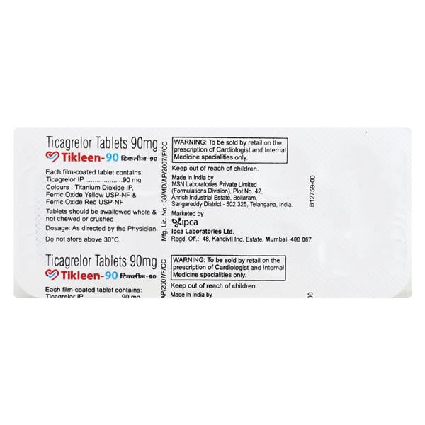 TIKLEEN 90 Tablet 10's