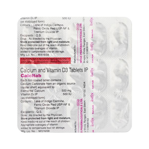 Calcitab Tablet 15'S