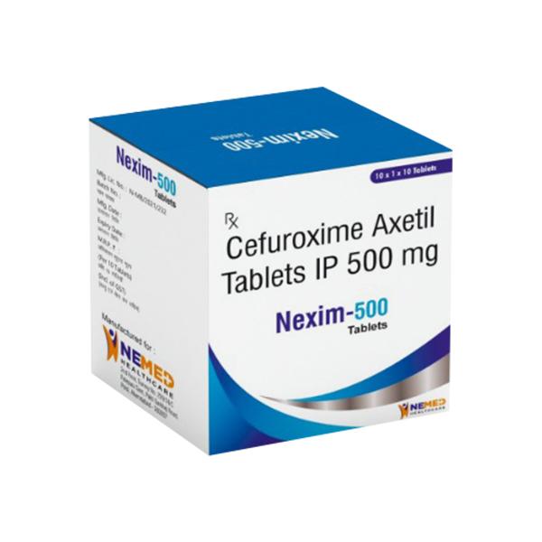 NEXIM 500 Tablet 10's