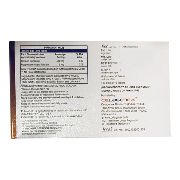 ZUBILANCE Tablet 10's