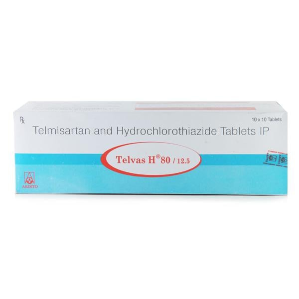 Telvas H 80mg Tablet 10'S