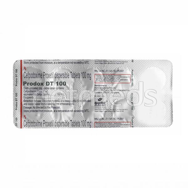 Prodox DT 100mg Tablet 10'S