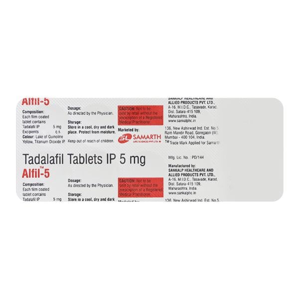 ALFIL 5mg Tablet 10's