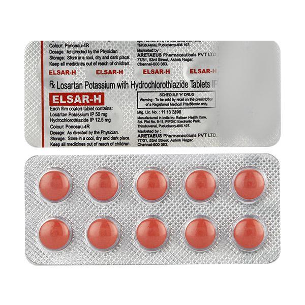 Elsar H Tablet 10'S