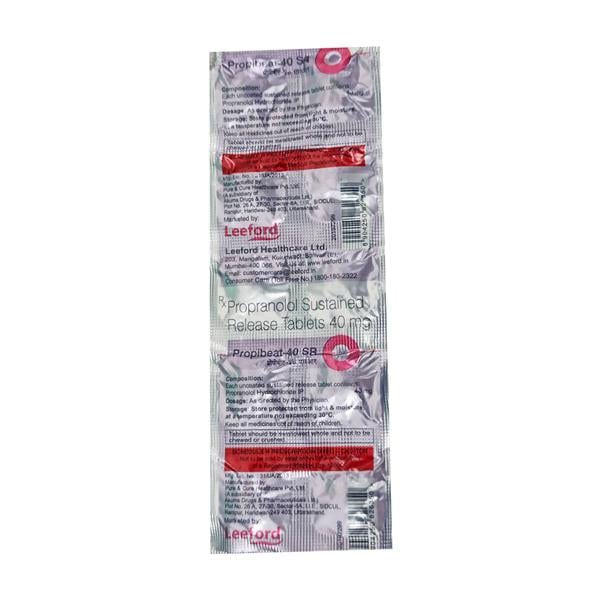 PROPIBEAT 40 SR Tablet 10's