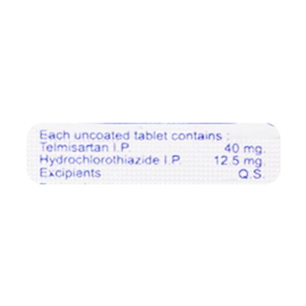Telmiride H 40/12.5mg Tablet 10'S