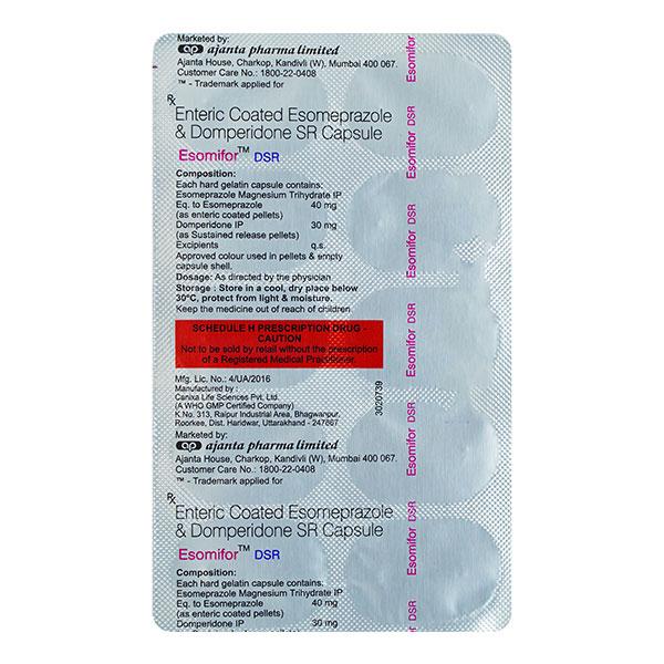 ESOMIFOR DSR Capsule 10's