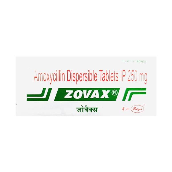 Zovax 250mg Tablet 10'S
