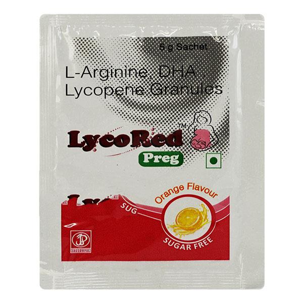 LYCORED PREG SUGAR FREE ORANGE Sachet 5gm