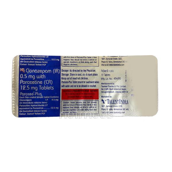 Paroxee Plus Tablet 10'S