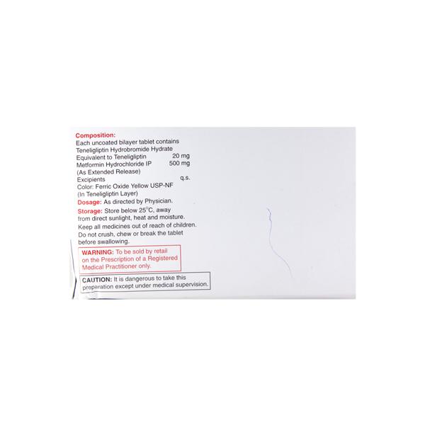 Tenepure M 20/500mg Tablet 10'S