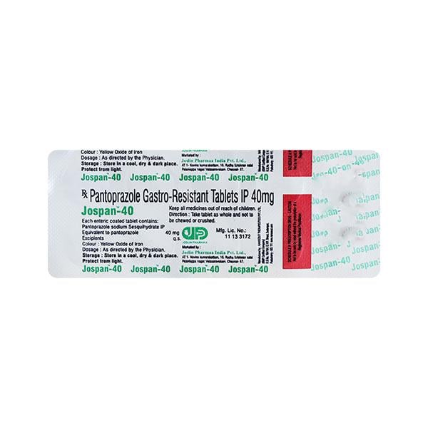 JOSPAN 40 Tablet 10's