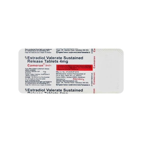 Cameron 4mg Tablet 10'S