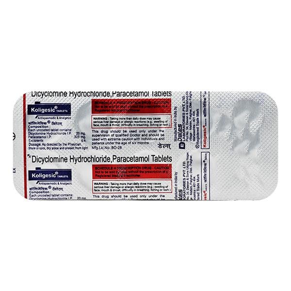 KOLIGESIC Tablet 10's