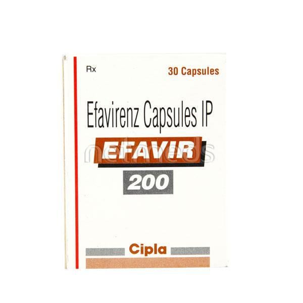 Efavir 200mg Capsule 30'S