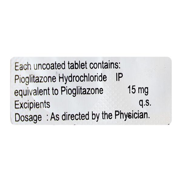 PIORAN 15mg Tablet 10's