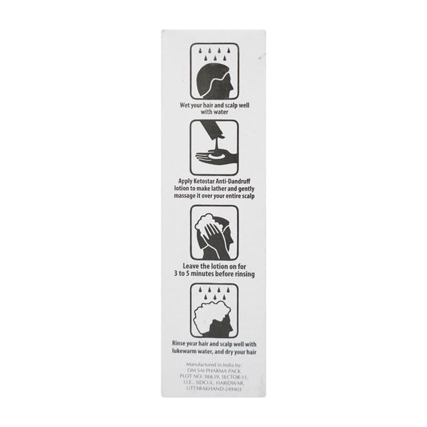 Ketostar Antidandruff Lotion 50ml