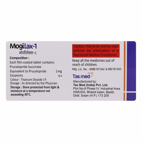 MOGILAX 1 Tablet 10's