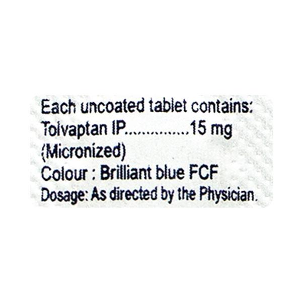 Tolvamac 15mg Tablet 4'S