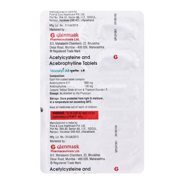 MUCARYL AB Tablet 10's