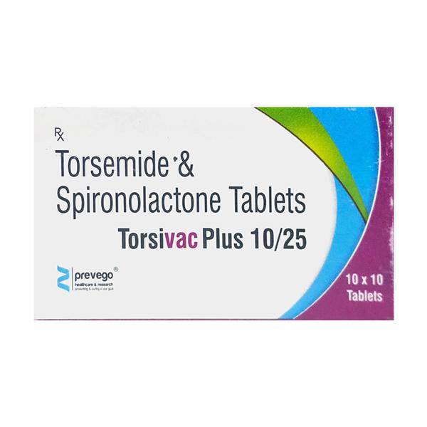 TORSIVAC PLUS 10/25 Tablet 10's
