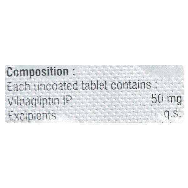 VILDATIN 50 Tablet 10's