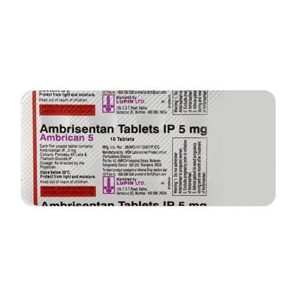 Ambrican 5mg Tablet 10'S