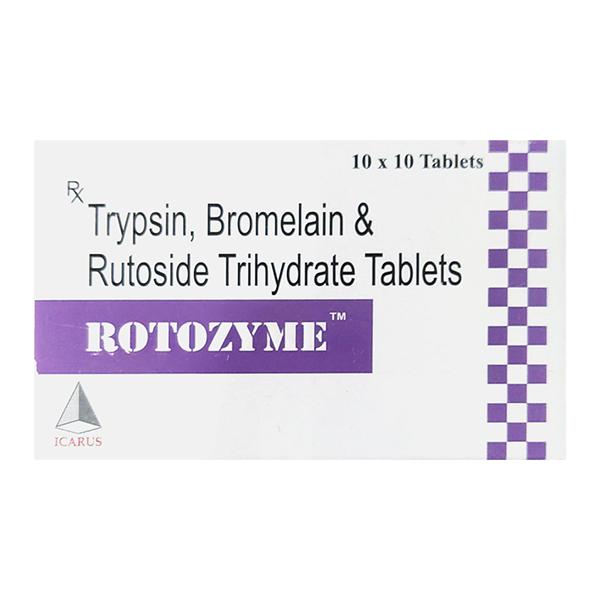Rotozyme Tablet 10'S