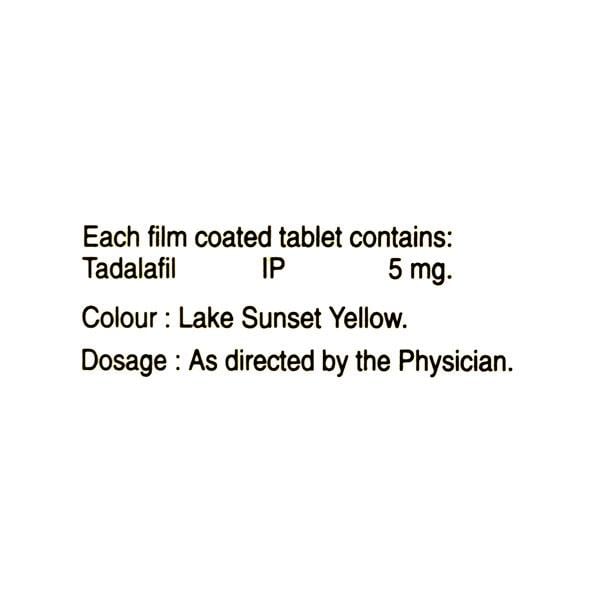 T Fil 5mg Tablet 4'S