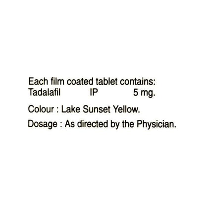 T Fil 5mg Tablet 4'S