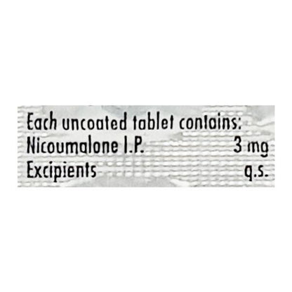 Acitrom 3mg Tablet 30'S
