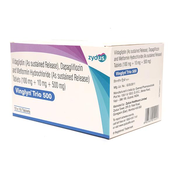 VINGLYN TRIO 500 Tablet 10's