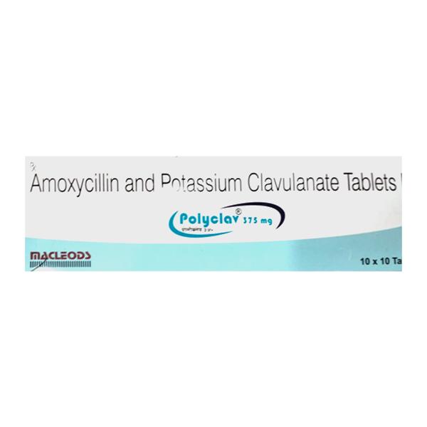 POLYCLAV 375mg Tablet 10's