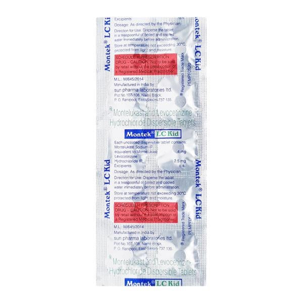 Montek LC Kid Tablet 10'S