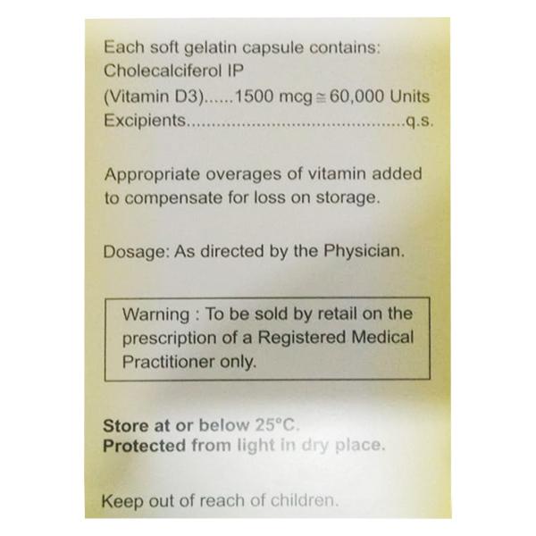 Uprise-D3 60K Capsule 12's