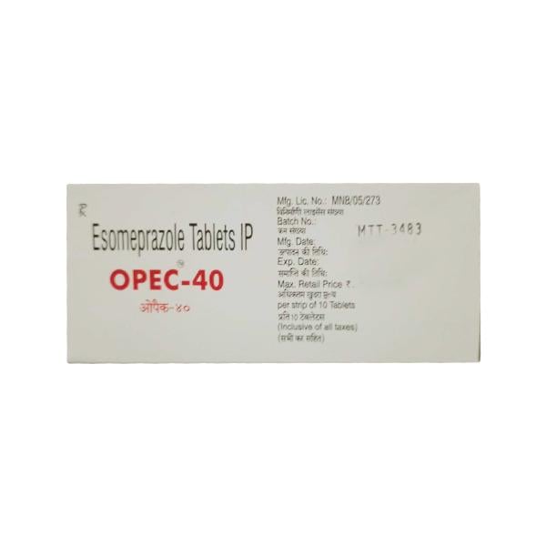 OPEC 40mg Tablet 10's
