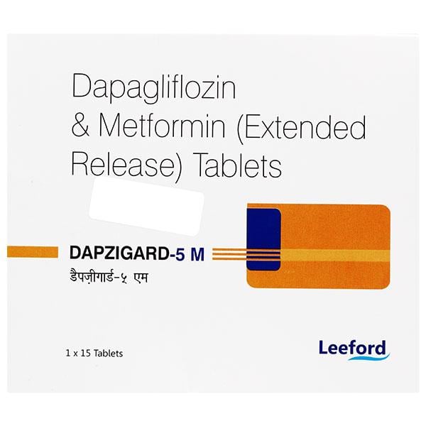 DAPZIGARD 5 M Tablet 15's