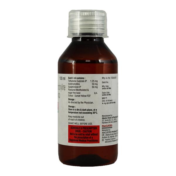 Rapitus XT Syrup 100ml