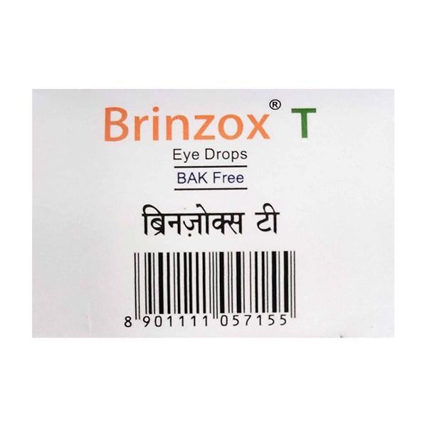 BRINZOX T BAK FREE Eye Drops 5ml