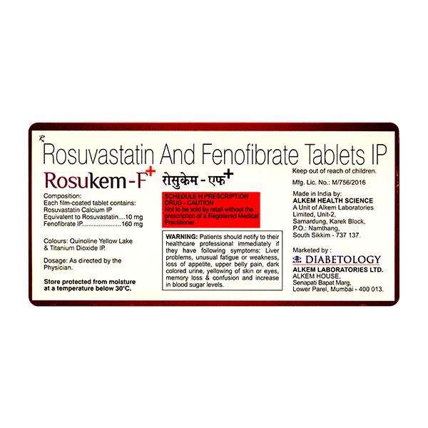 Rosukem F+ Tablet 10'S
